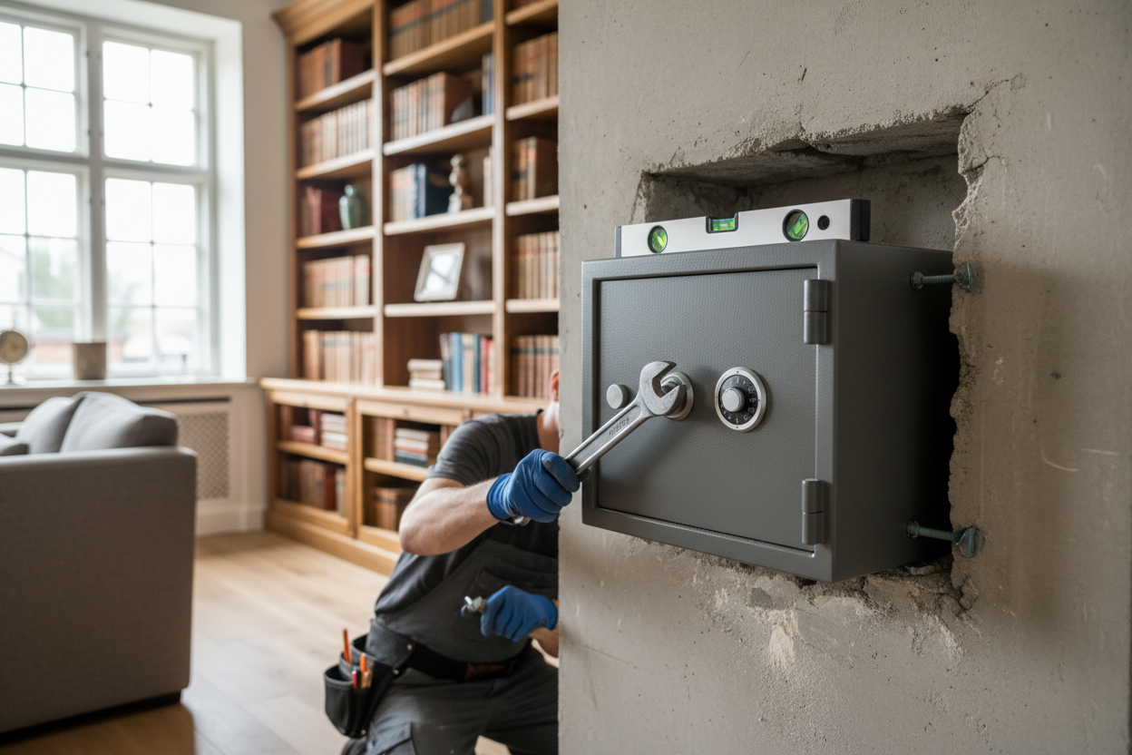 Installation et ouverture de coffre-fort à Montauban